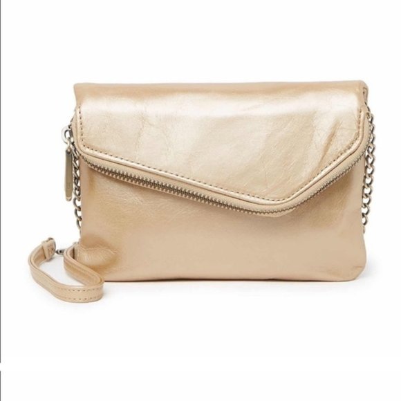 HOBO Handbags - HOBO Pearly Leather Daria Convertible Crossbody Handbag